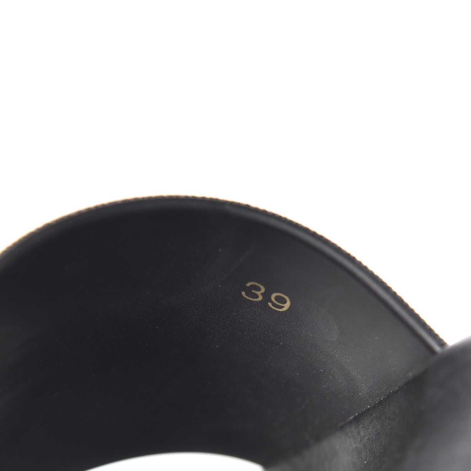 Givenchy Rubber Logo Pool Slide Sandals 39 Black 8 of 8