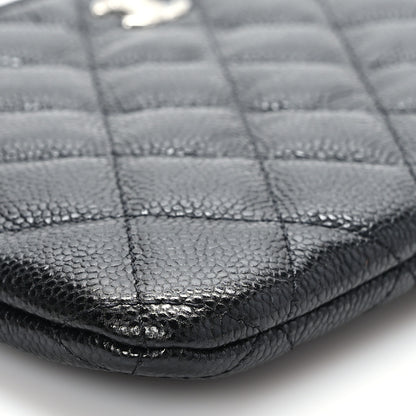 Chanel Caviar Quilted Cosmetic Case Black 9 of 9