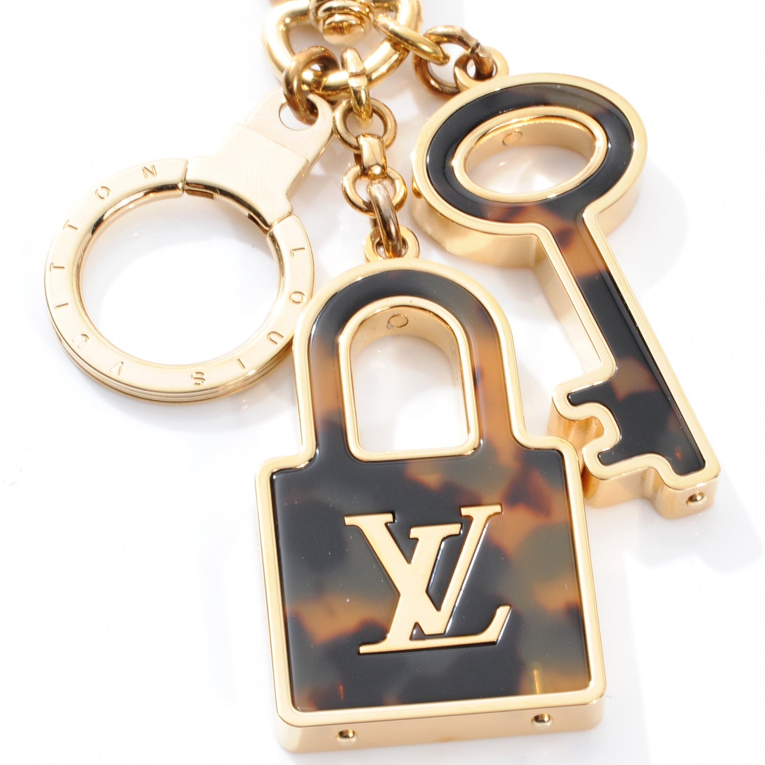 Louis Vuitton Acetate Confidence Key Holder 4 of 6