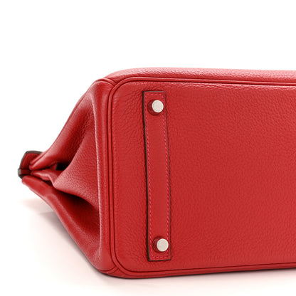 Hermes Togo Birkin 30 Rouge Vif 9 of 20