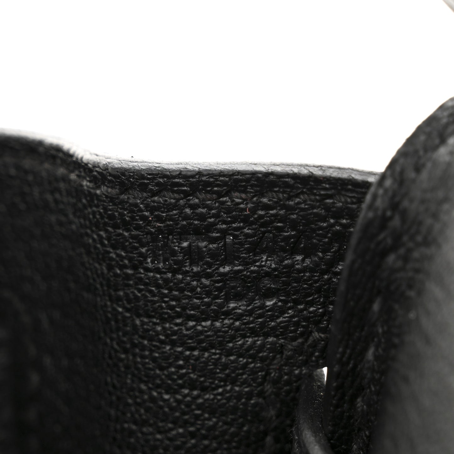 Togo Birkin 25 Black
