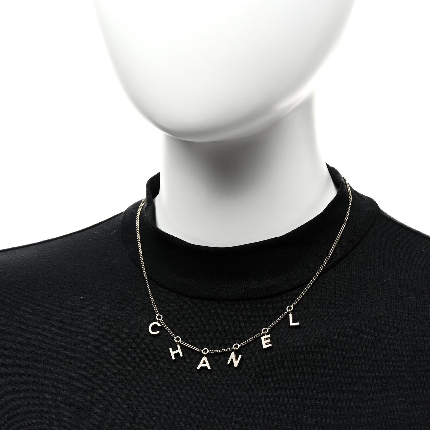 Logo Necklace Gold