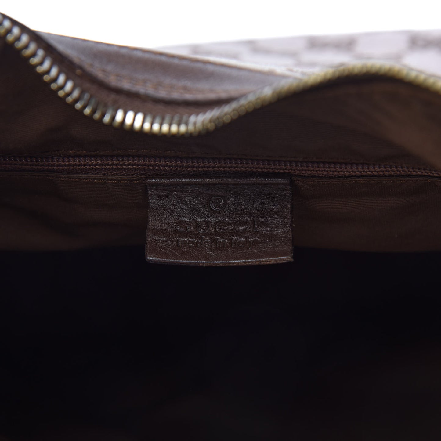 Monogram Hobo Dark Brown