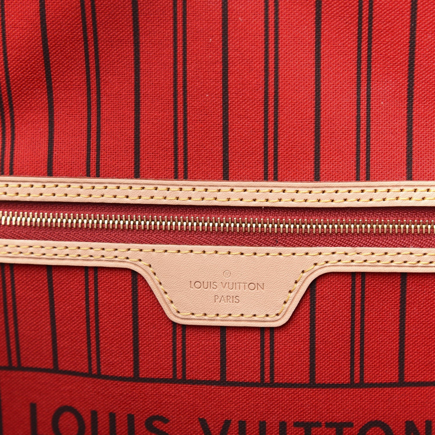 Louis Vuitton Monogram Neo Neverfull MM Cherry 9 of 12