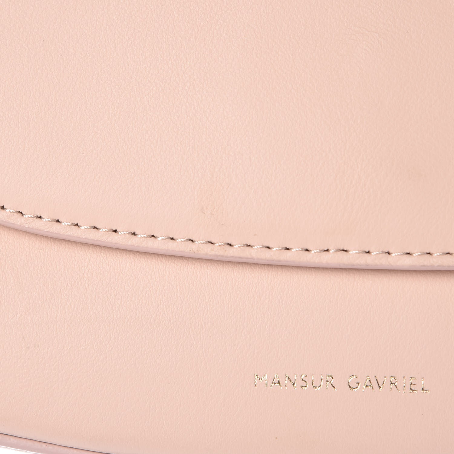 Mansur Gavriel Calfskin Flap Crossbody Bag Rosa 8 of 10