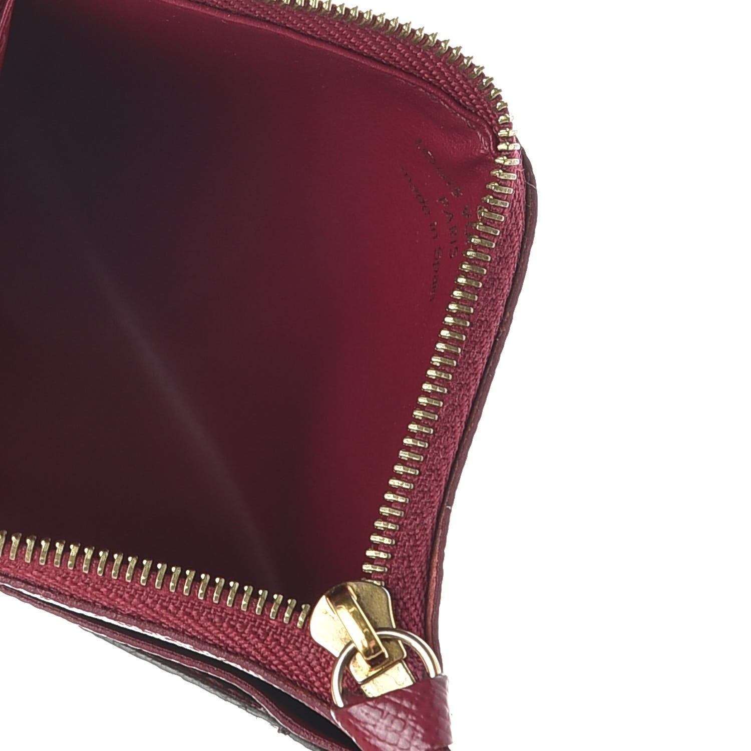 Louis Vuitton Monogram Zipped Card Holder Fuchsia 5 of 7