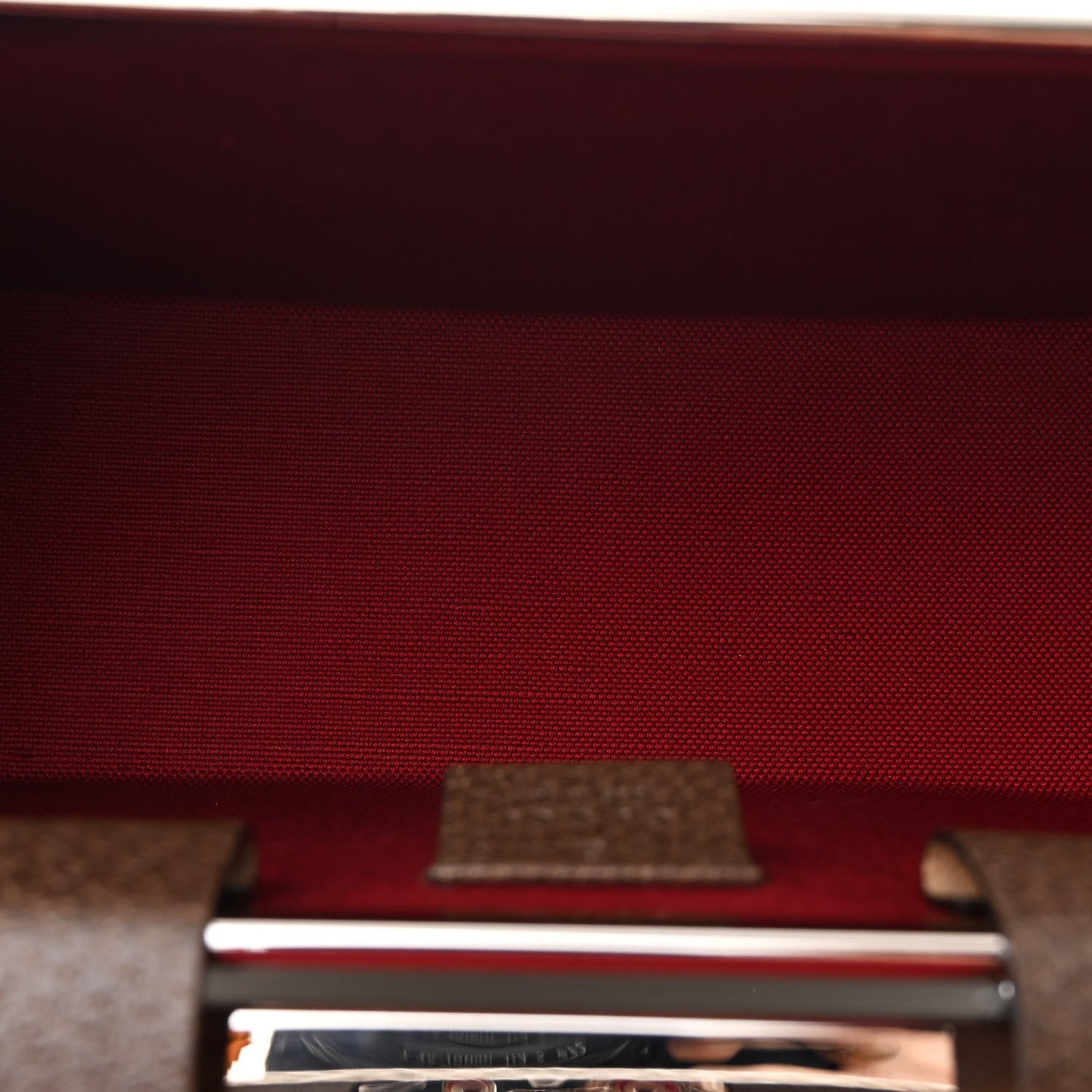 Gucci GG Supreme Monogram Globe-Trotter Beauty Case Brown 5 of 10