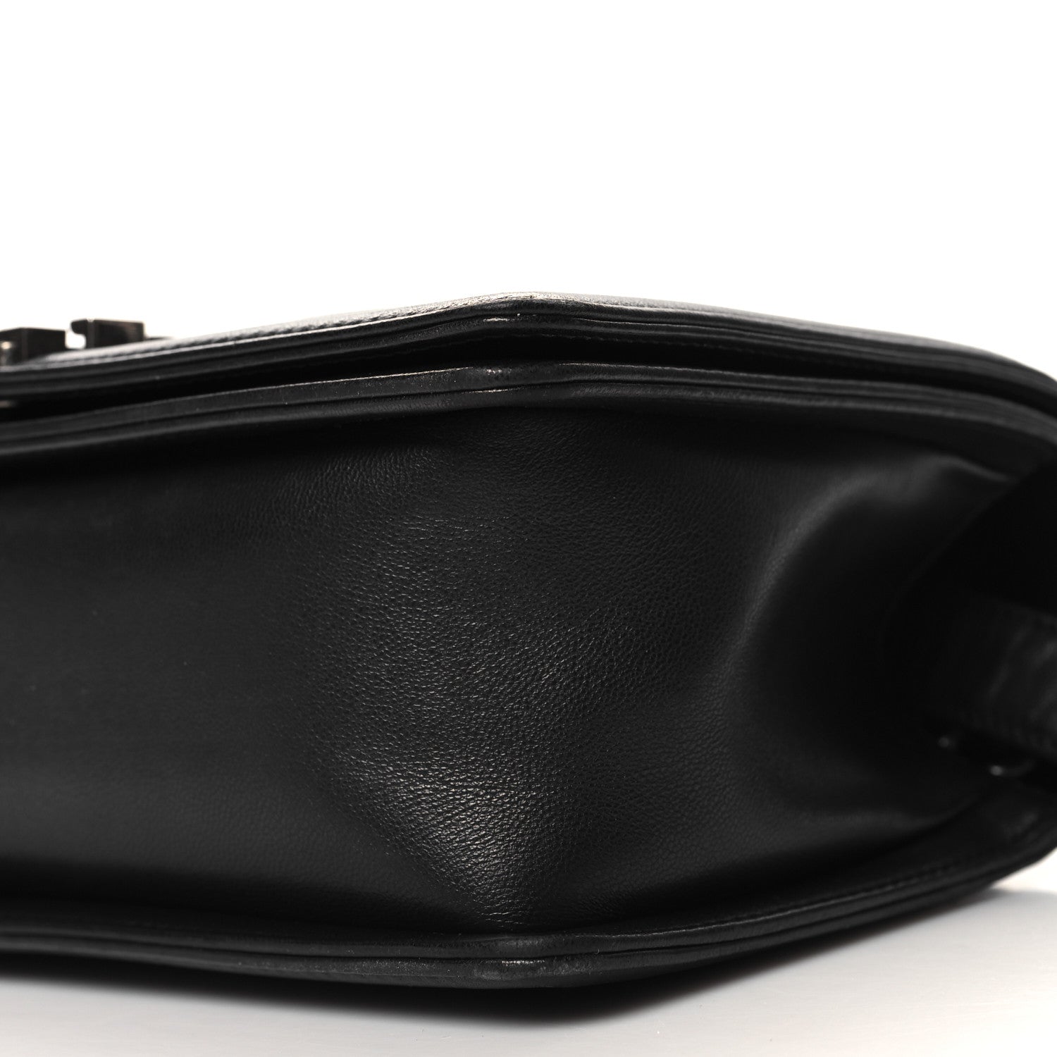 Chanel Lambskin Quilted Medium Boy Flap Black 10 of 10