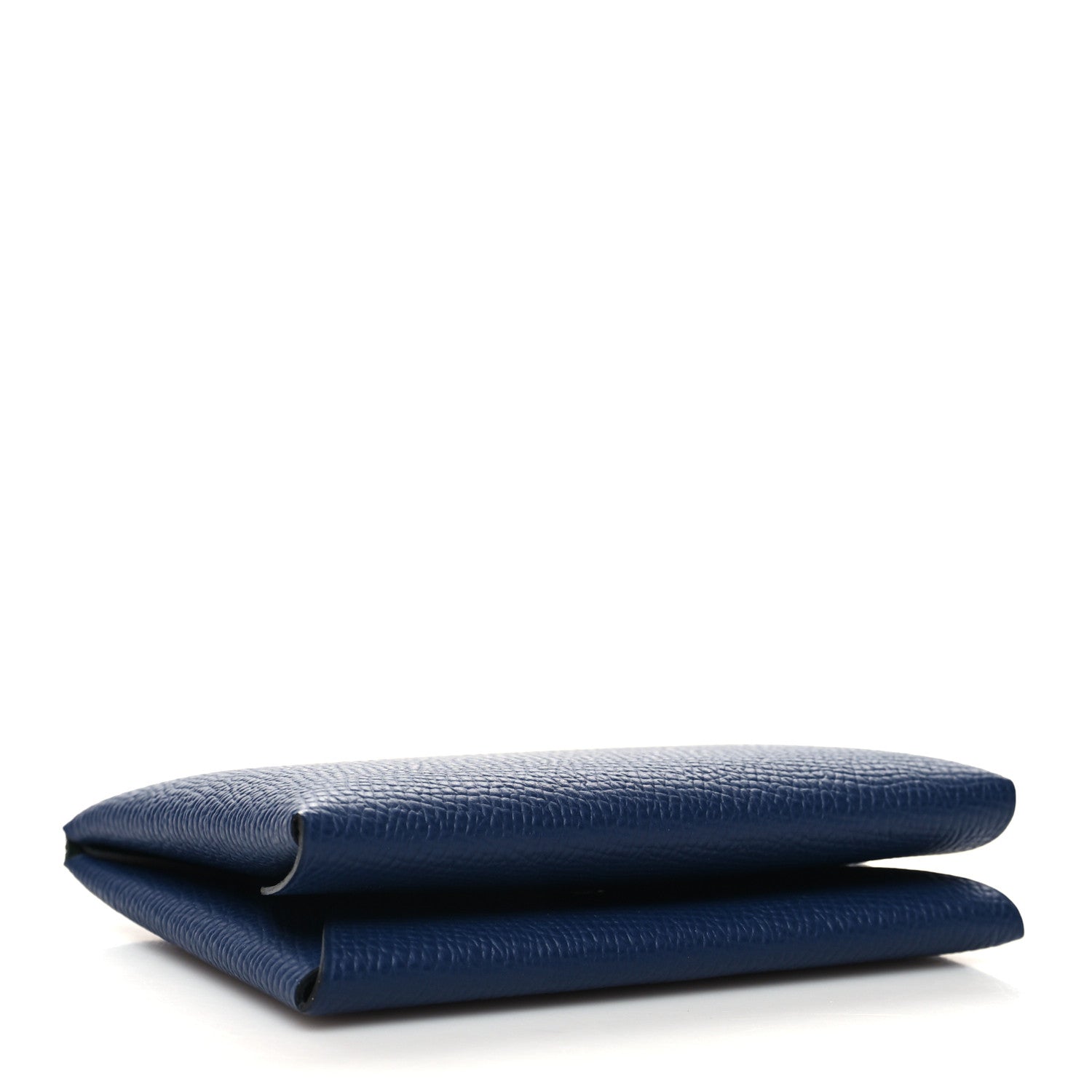 Hermes Epsom Verso Calvi Duo Card Case Bleu Saphir Vert Cypress 4 of 10