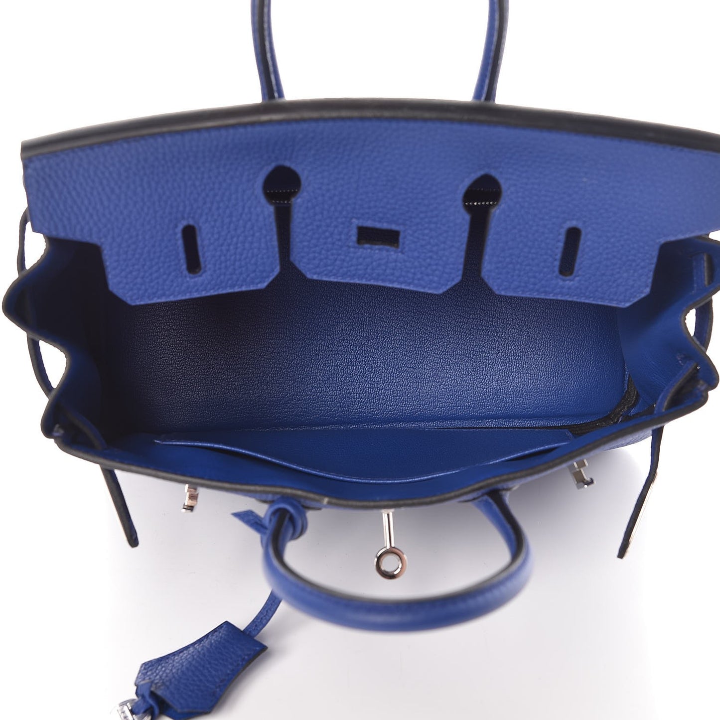 Togo Birkin 25 Bleu Electrique