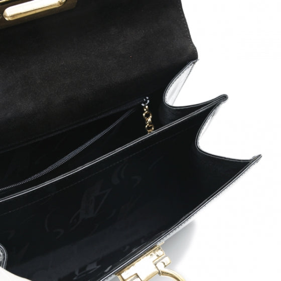 FASHIONPHILE SALVATOREFERRAGAMOPatentKatiaBagBlack 8 of 9