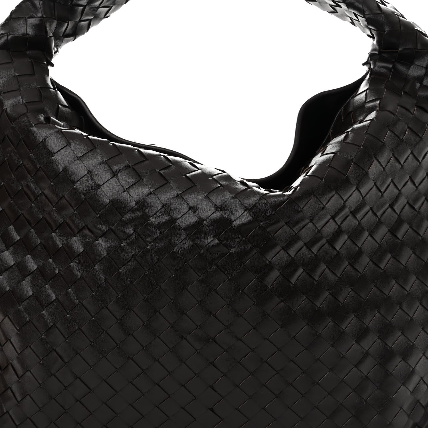 Bottega Veneta Calfskin Intrecciato Large Hop Fondant 8 of 10