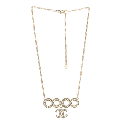 Chanel Pearl Coco Necklace Gold 3 of 6