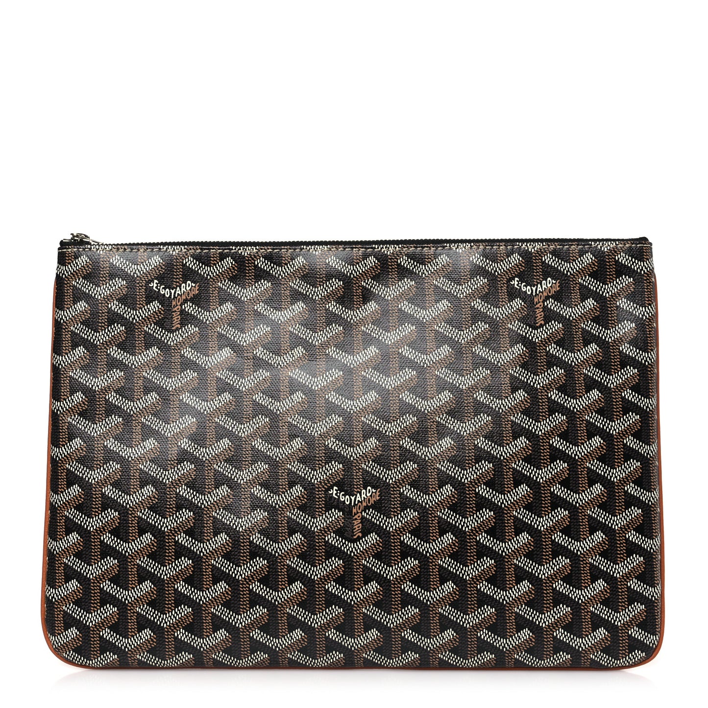 Goyardine Senat Pochette MM Black Gold