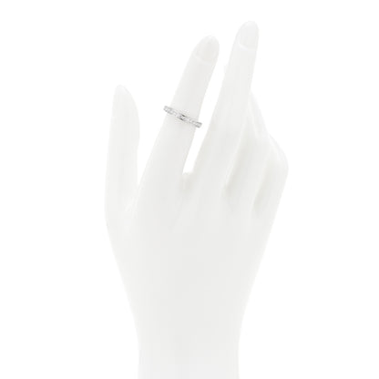 Cartier Platinum Diamond 1895 Wedding Band Ring 48 4.5 2 of 5