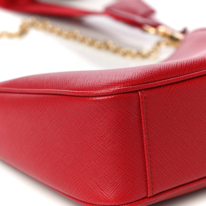 Prada Saffiano Lux Re-Edition 2005 Shoulder Bag Fuoco 9 of 12