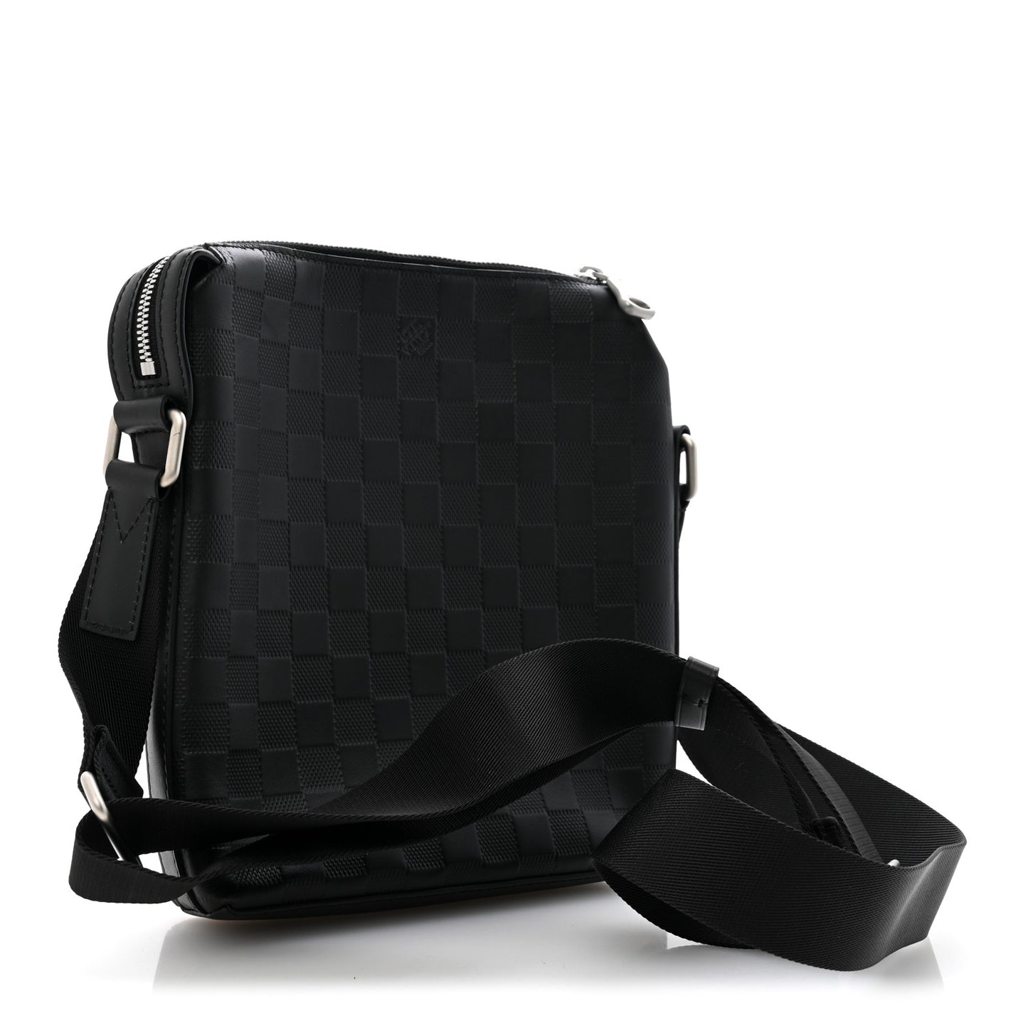 Damier Infini Discovery Messenger BB Onyx