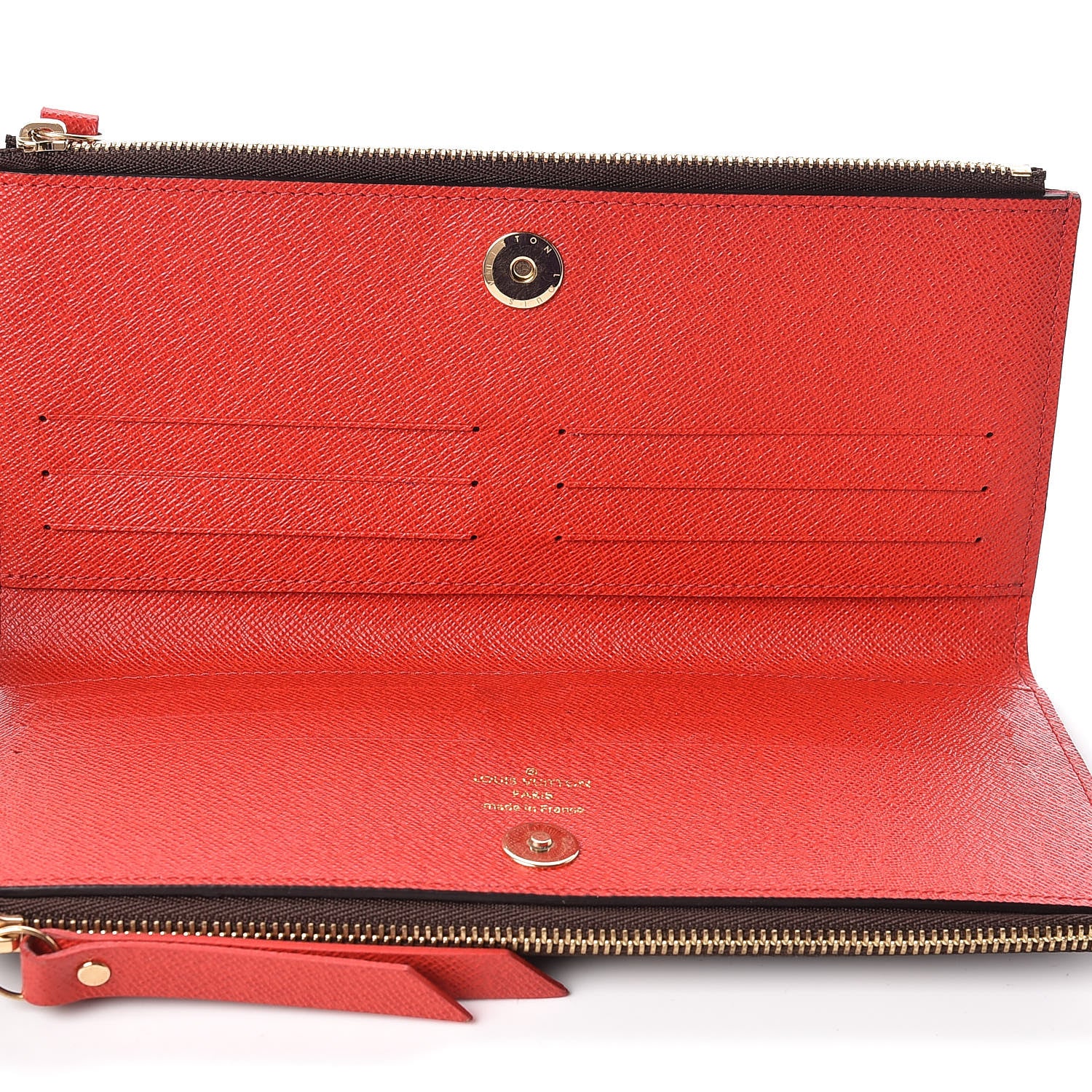 Louis Vuitton Monogram Adele Wallet Coquelicot 5 of 14