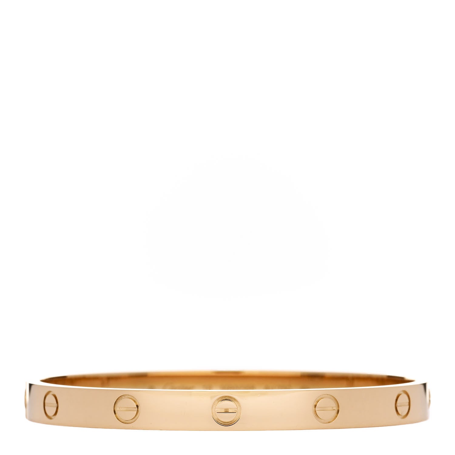 Cartier 18K Yellow Gold LOVE Bracelet 18 1 of 6