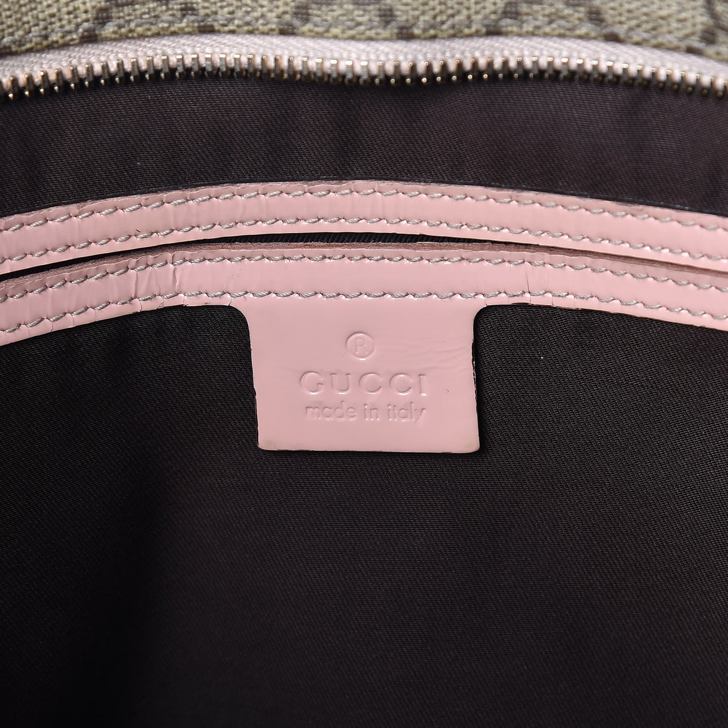 GG Supreme Monogram Medium Flat Messenger Bag Light Pink