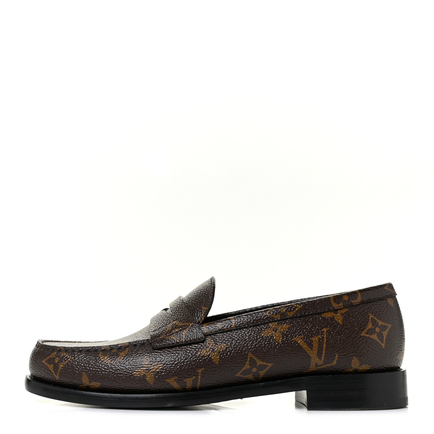 Louis Vuitton Monogram Chess Flat Loafer 37 1 of 8