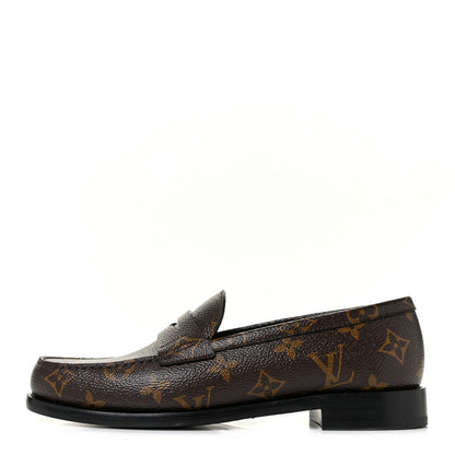 Louis Vuitton Monogram Chess Flat Loafer 37 1 of 8