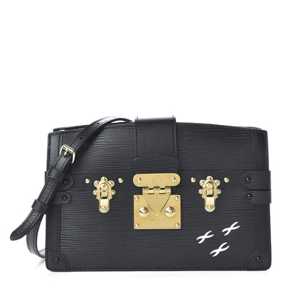 Louis Vuitton Epi Trunk Clutch Black 1 of 9