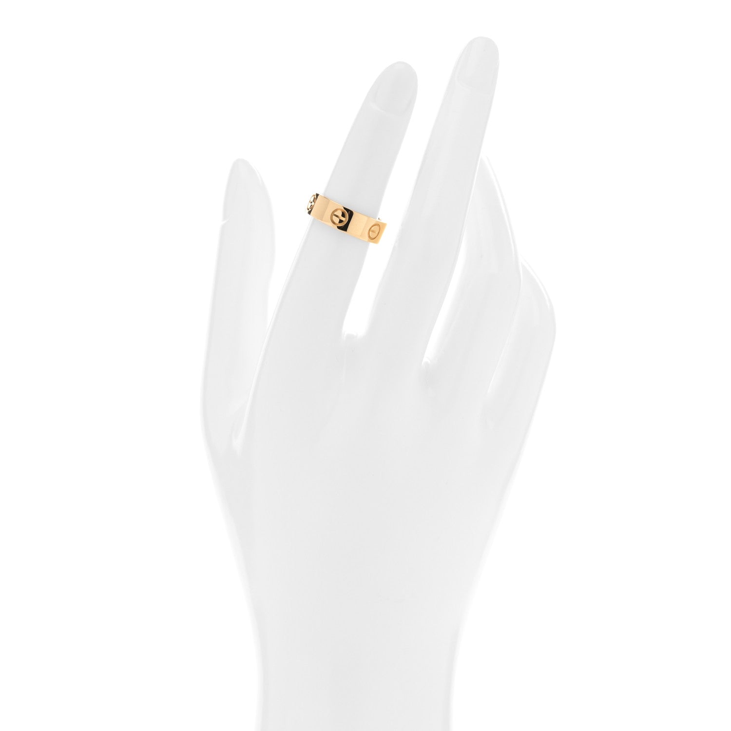 Cartier 18K Yellow Gold 5.5mm LOVE Ring 50 5.25 2 of 4