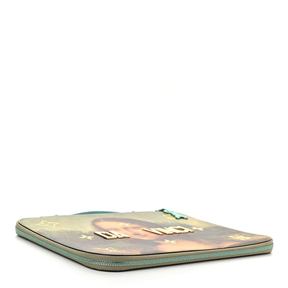 Louis Vuitton Masters Da Vinci Laptop Case Vert D’eau 4 of 8