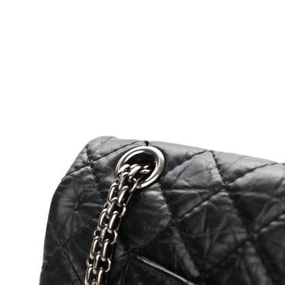 Chanel Aged Calfskin Quilted 2.55 Reissue 225 Flap Black 13 of 13