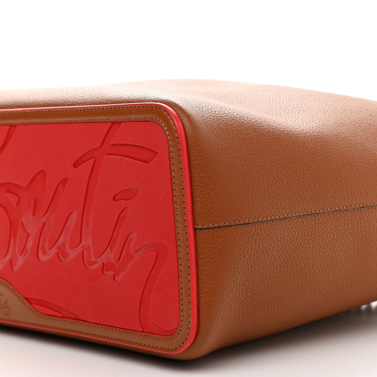 Calfskin Spikes East West Cabata Tote Cannelle