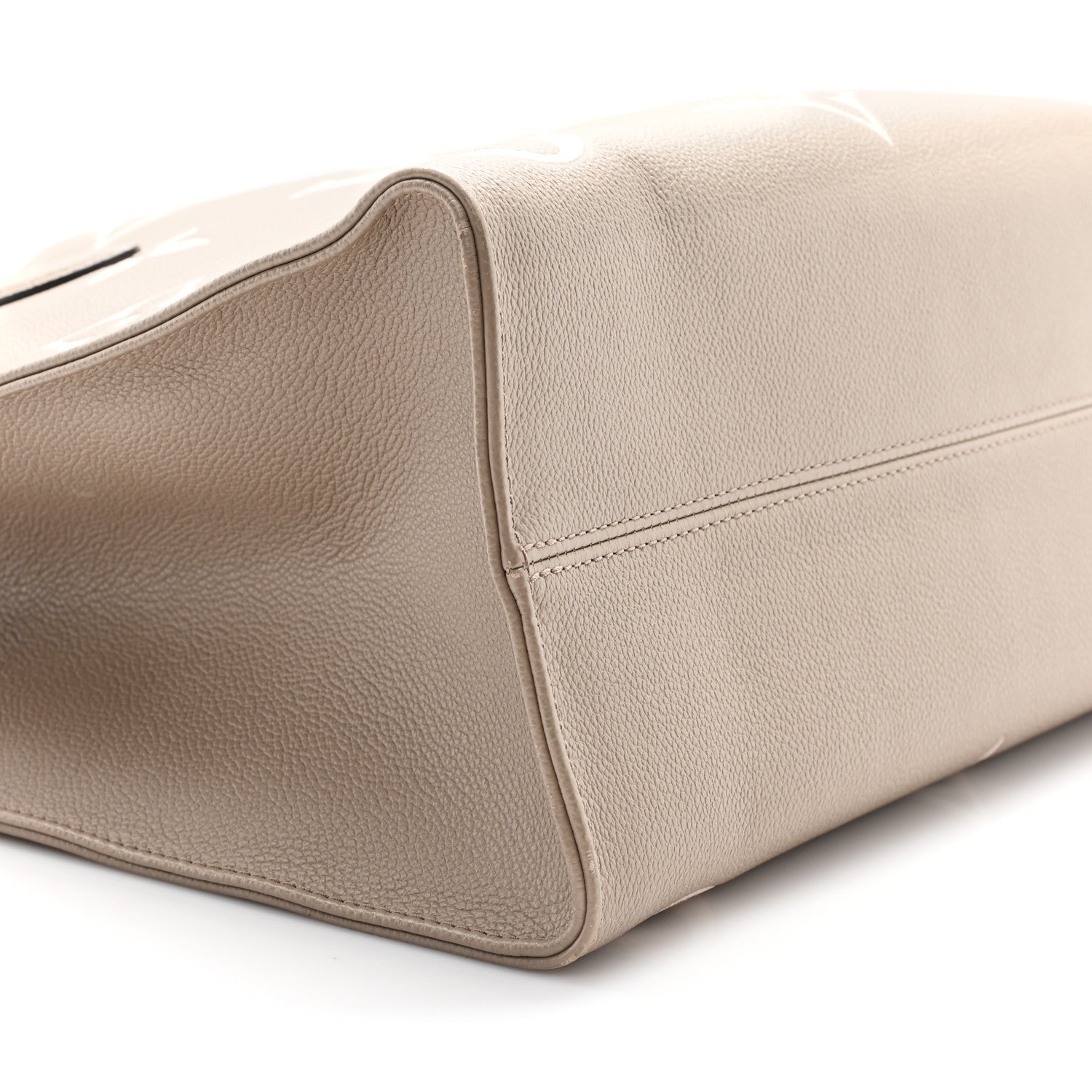 Louis Vuitton Empreinte Monogram Giant Onthego MM Tourterelle Creme 7 of 8