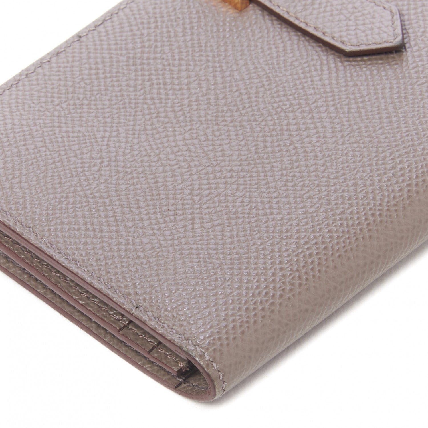 Hermes Epsom Bearn Gusset Wallet Etain 5 of 7
