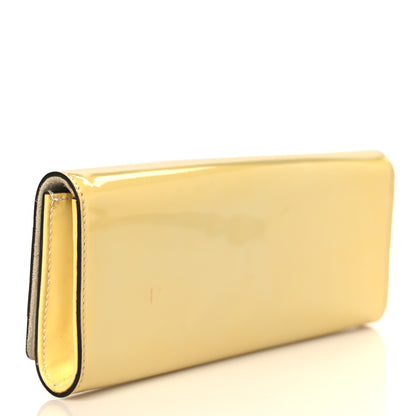 Gucci Patent Romy Clutch Off White 3 of 12