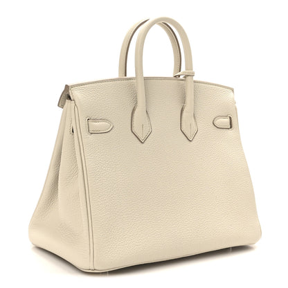 Hermes Togo Birkin 25 Beton 3 of 10