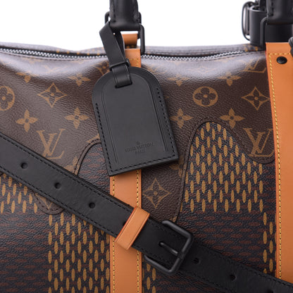 Louis Vuitton X NIGO Giant Damier Ebene Monogram Keepall Bandouliere 50 9 of 9