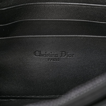 Christian Dior Calfskin Macrocannage Mini Caro Bag Black 6 of 11