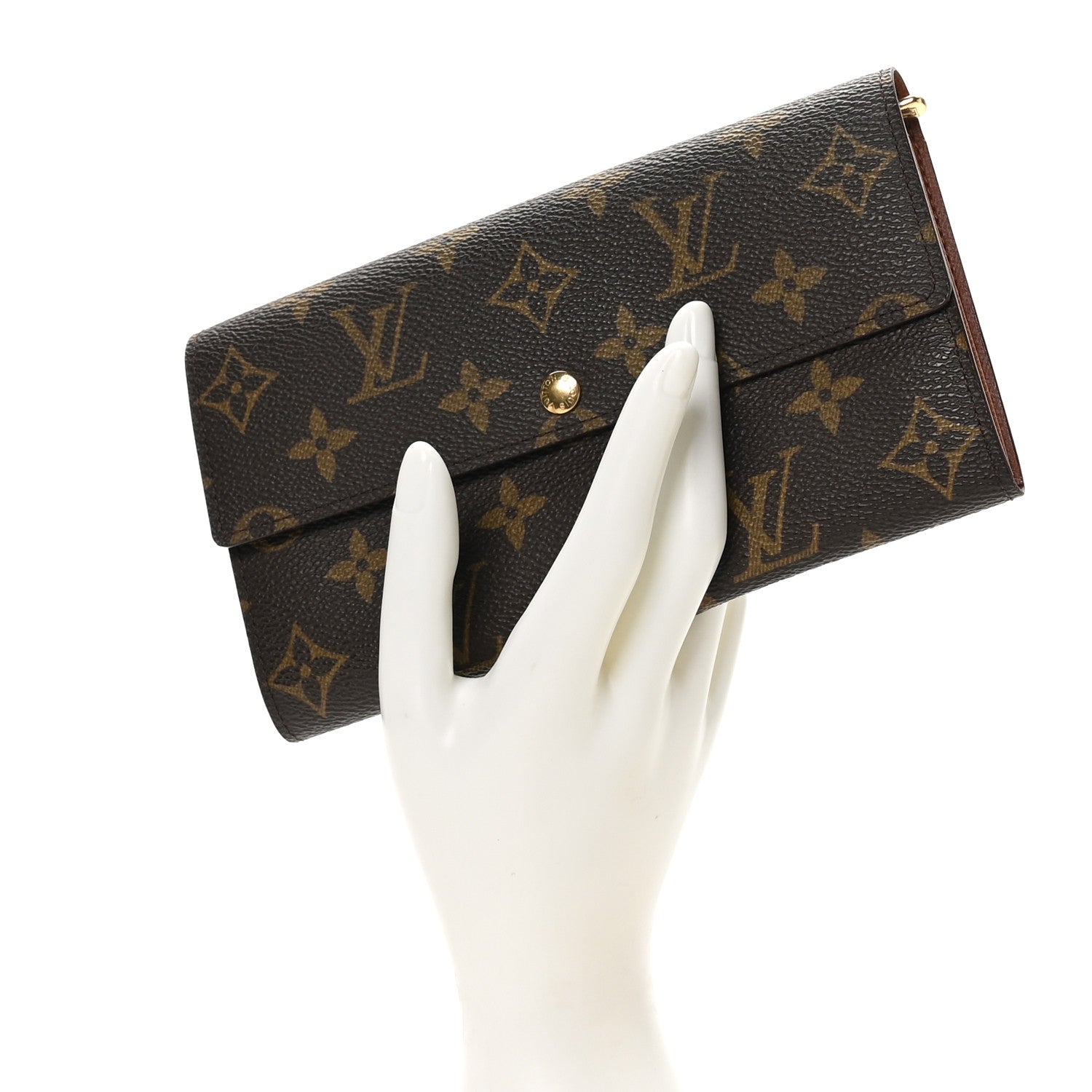 Louis Vuitton Monogram Sarah Wallet 2 of 7