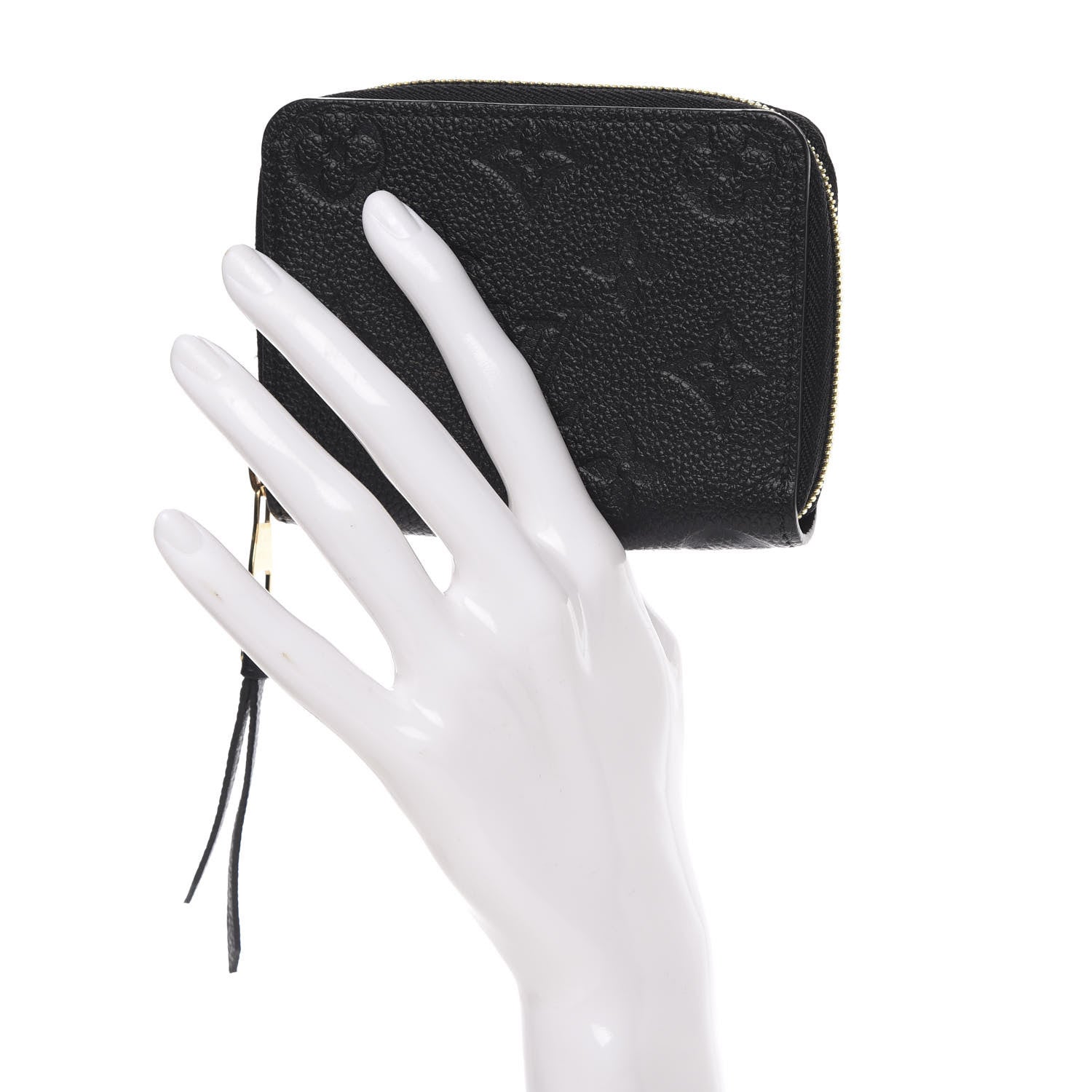 Louis Vuitton Empreinte Zippy Coin Purse Black 2 of 8