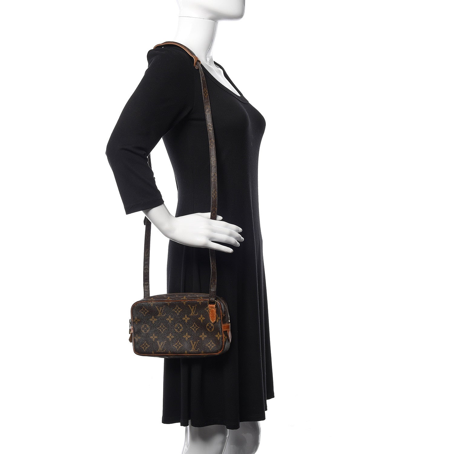 Louis Vuitton Monogram Pochette Marly Bandouliere 2 of 12