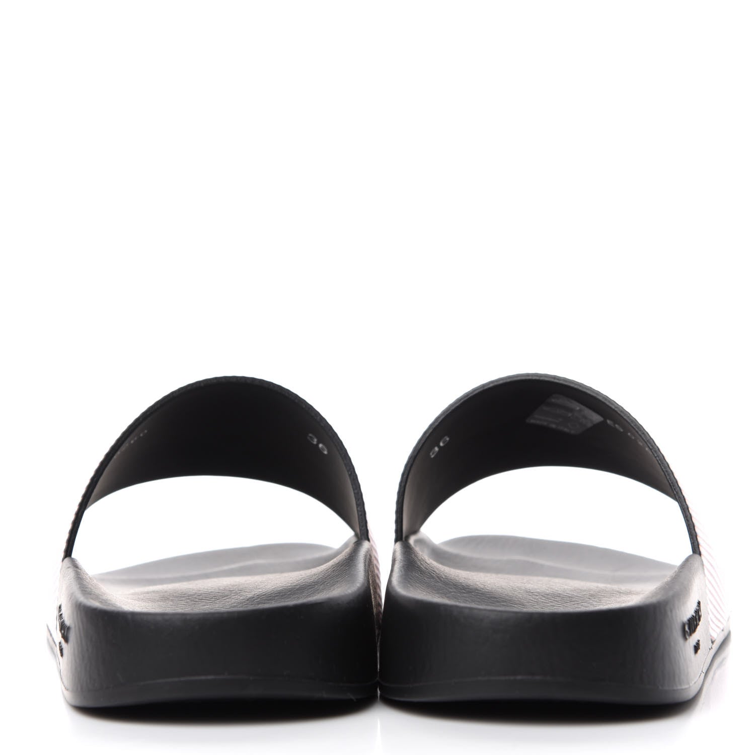 Givenchy Metallic Calfskin Logo Womens Pool Slide Sandals 36 Light Pink 7 of 12