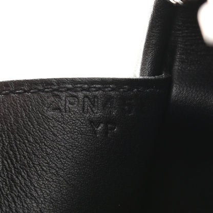 Hermes Chevre Chamkila Clou Medor Clutch Black 7 of 9