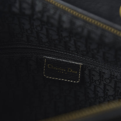 Christian Dior Grained Calfskin Large Lady Dior Black 8 of 10
