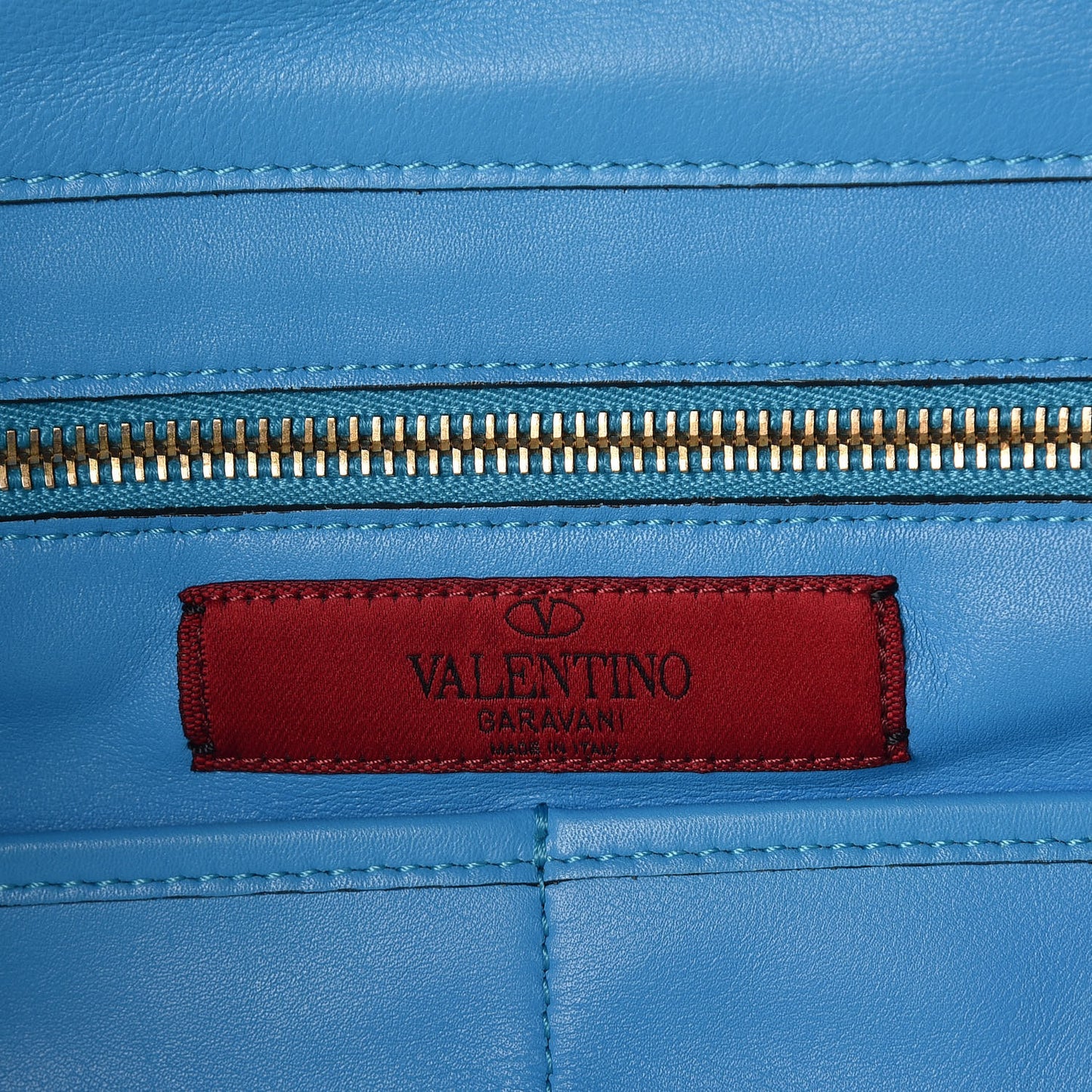 Vitello Medium Rockstud Tote Parrot