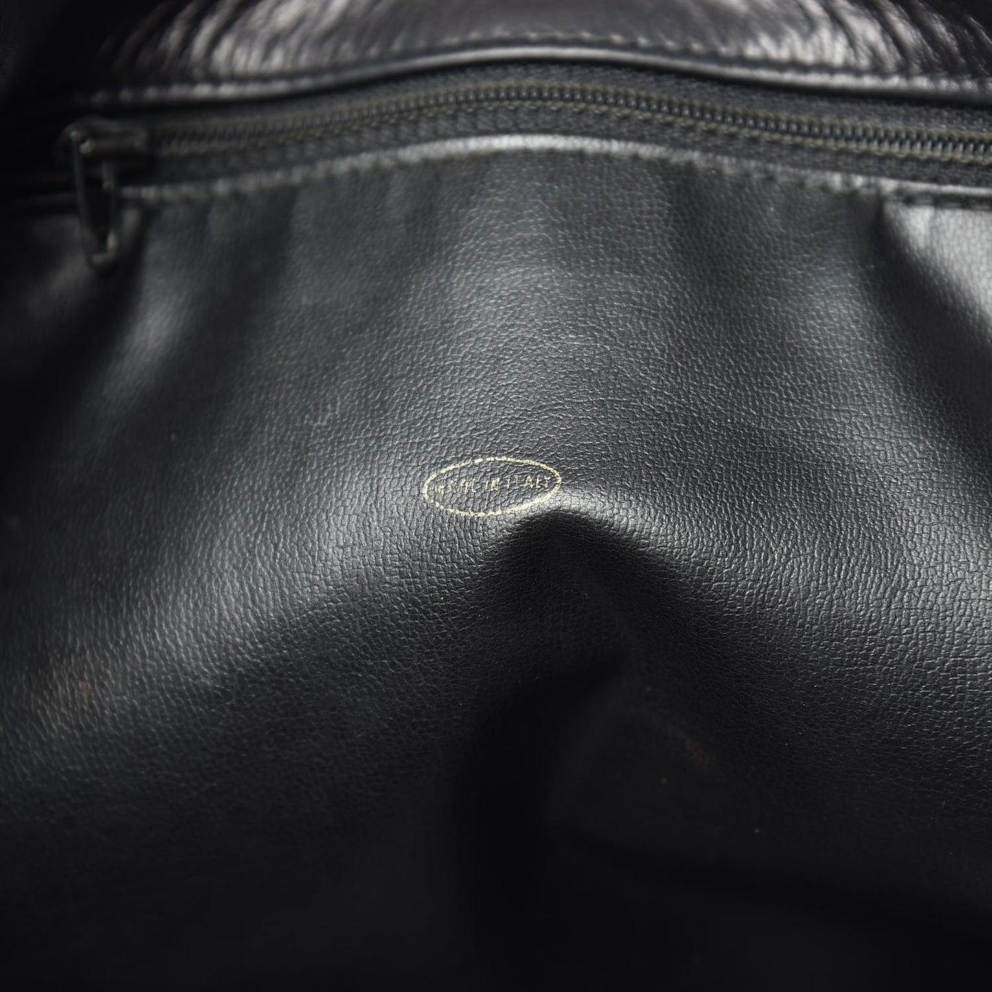 Lambskin Quilted Shoulder Bag Black