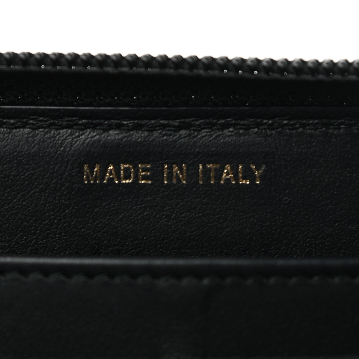 Caviar Quilted Boy Long Zip Around Wallet Black