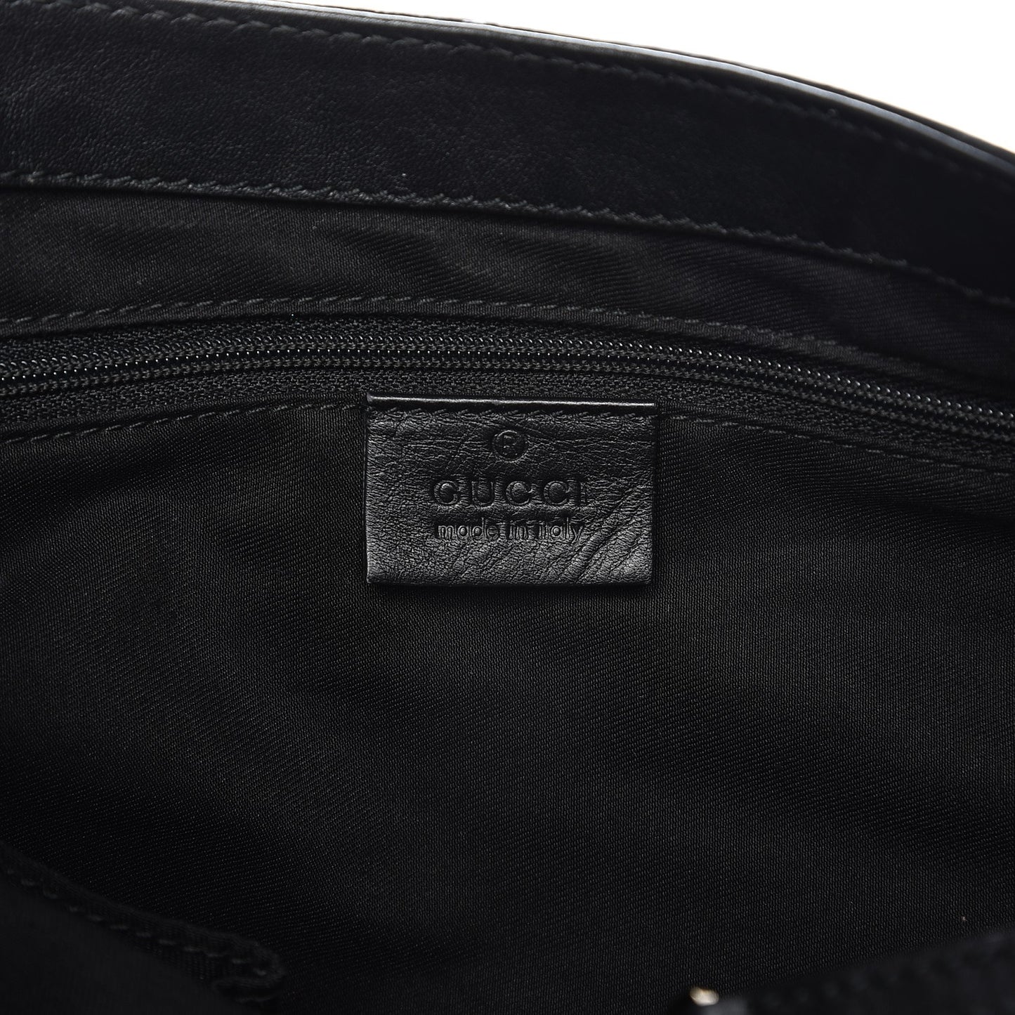 Python Large D Ring Hobo Black