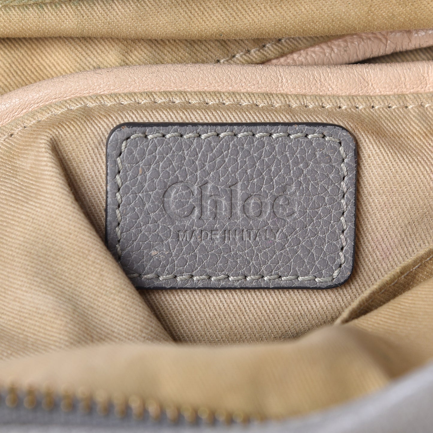 Calfskin Small Paraty Cashmere Grey