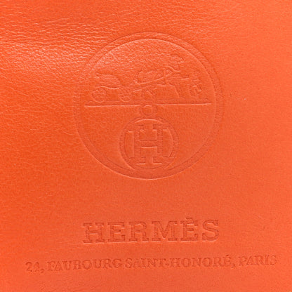 Hermes Milo Lambskin Swift Shopping Bag Charm Feu Gold 3 of 5