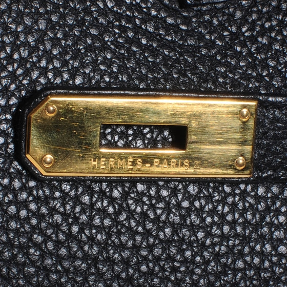 Togo Birkin 35 Black